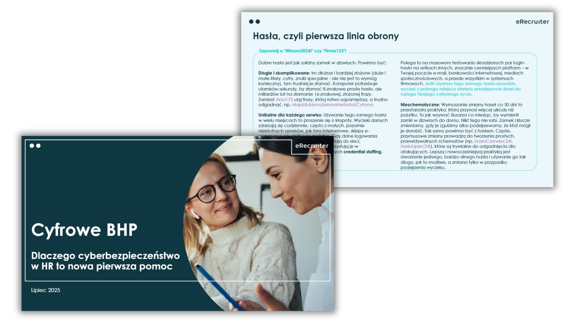 Cyfrowe BHP zasady ustawiania hasła