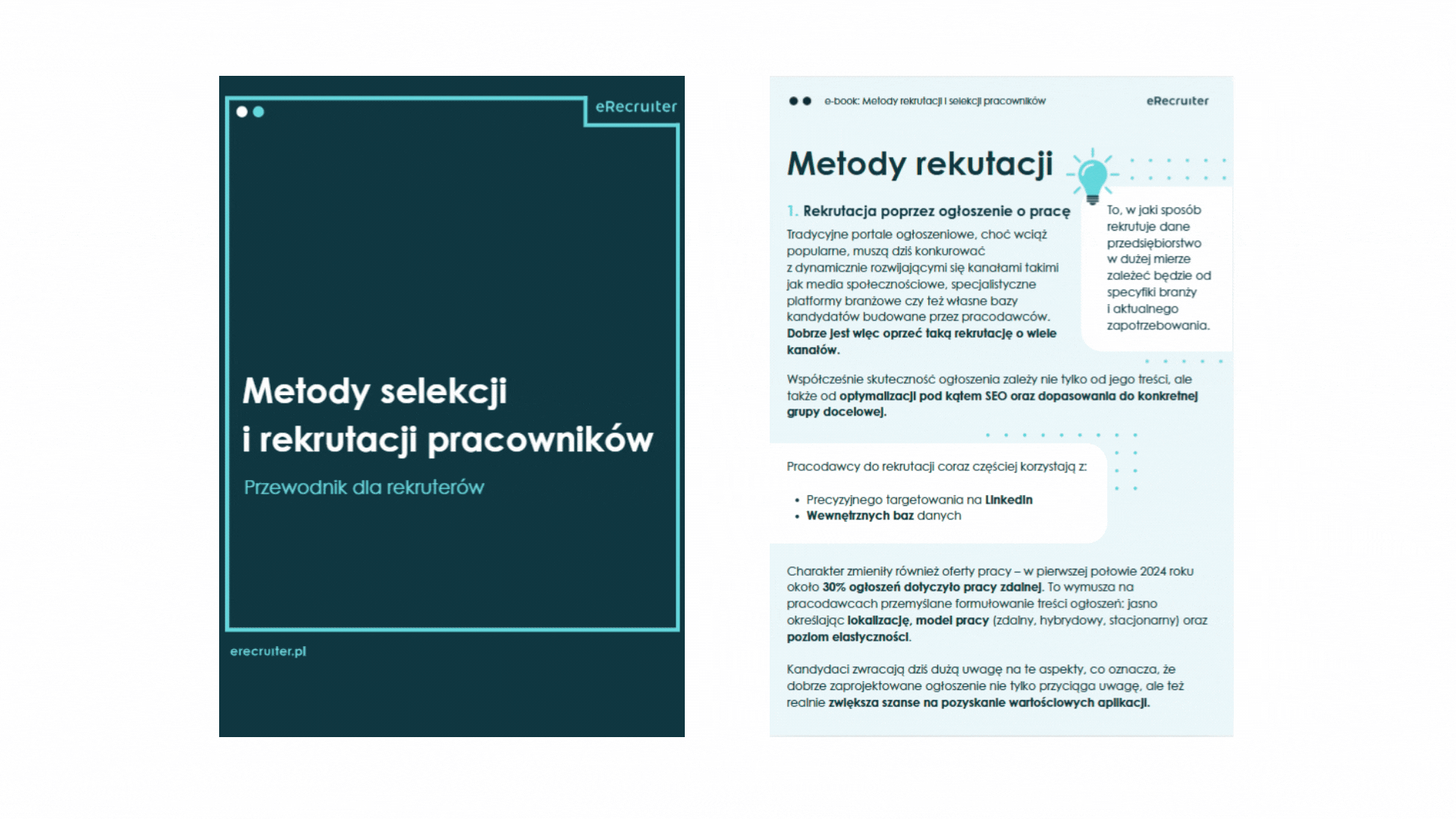 ebook Metody rekrutacji i selekcji pracowników
