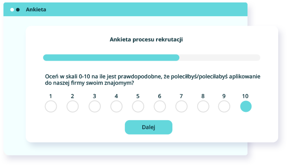 Badanie satysfakcji kandydatów